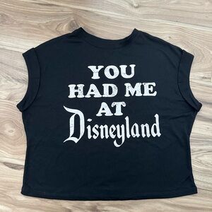 Disneyland Black Graphic Tee